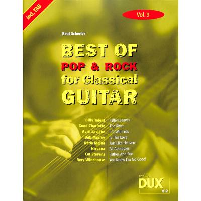 4031658008199 - Best of Pop + Rock for classical guitar 9