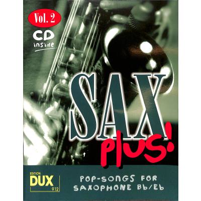 4031658009127 - Sax plus 2 - Pop Songs for saxophone