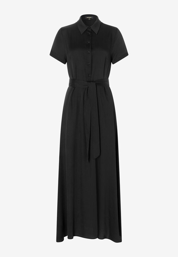 4031664014931 - langes Hemdblusenkleid schwarz Frühjahrs-Kollektion