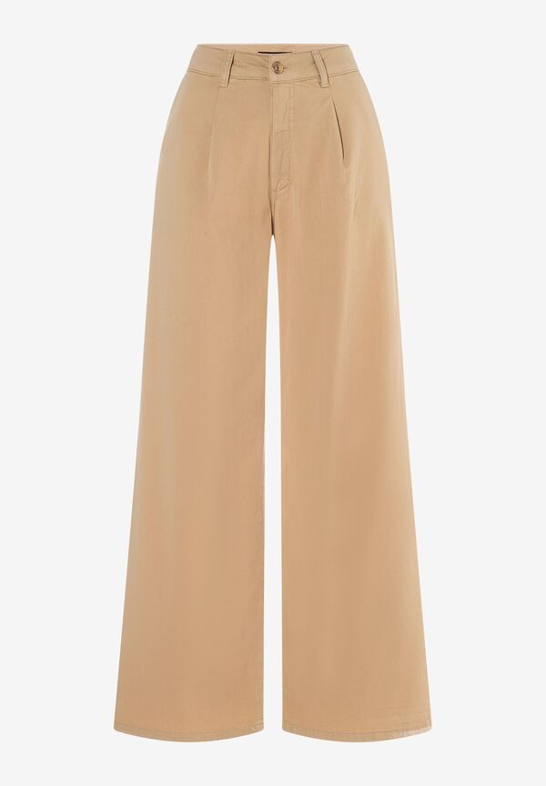 4031664015341 - weite Baumwoll-Hose cork beige Sommer-Kollektion