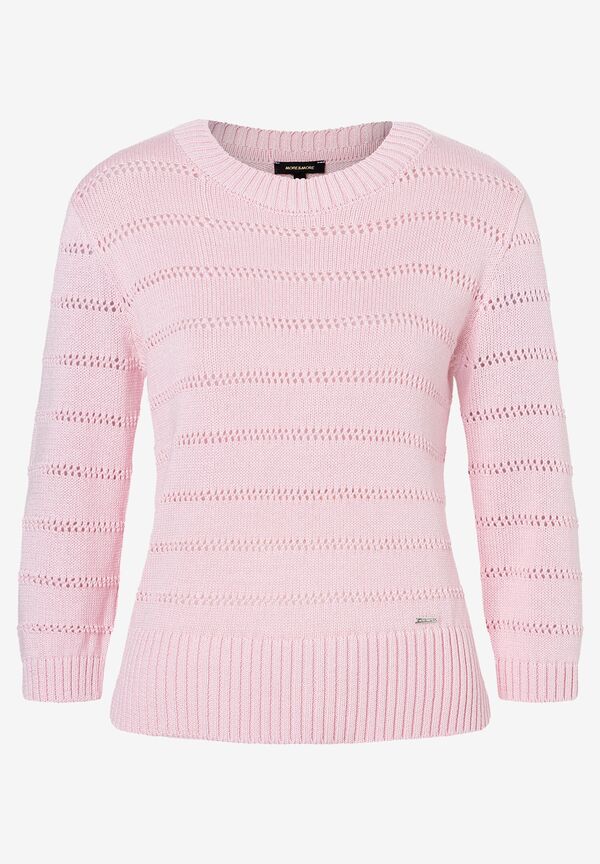 4031664021656 - Ajour Pullover sorbet rose Frühjahrs-Kollektion