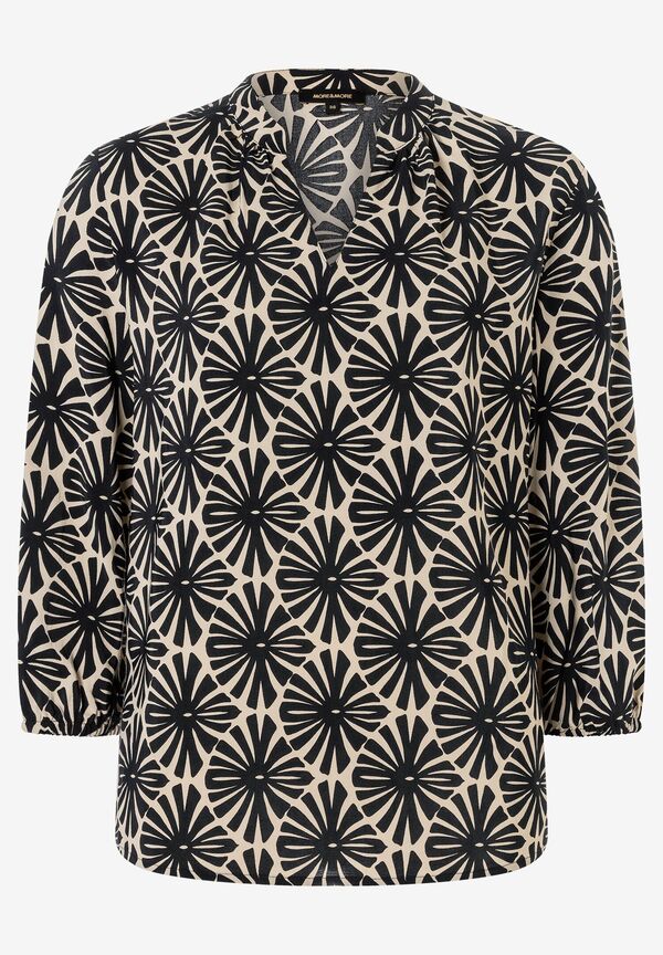 4031664021984 - Viskosebluse grafischer Print Frühjahrs-Kollektion