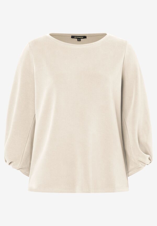 4031664027351 - Sweatshirt mit Knoten-Detail powder creme Winter-Kollektion