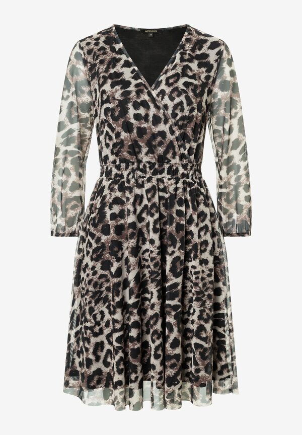 4031664030931 - Meshkleid Leoprint Winter-Kollektion