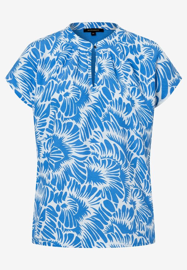 4031664032393 - Blusenshirt blau weiß Frühjahrs-Kollektion