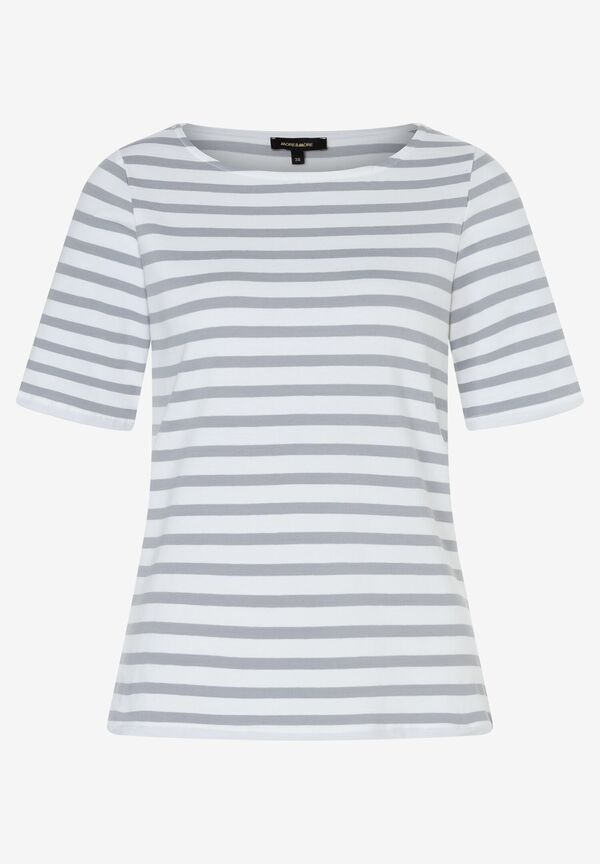 4031664033062 - Streifenshirt grau weiß Frühjahrs-Kollektion 4031664033062 - Streifenshirt grau weiß Frühjahrs-Kollektion