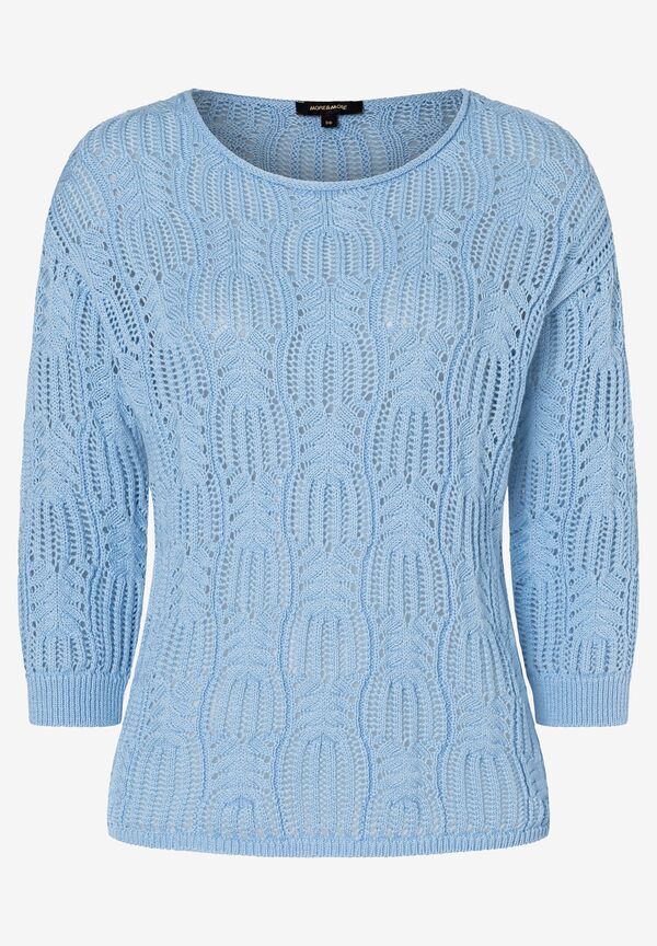 4031664033703 - Ajour Pullover hellblau Frühjahrs-Kollektion