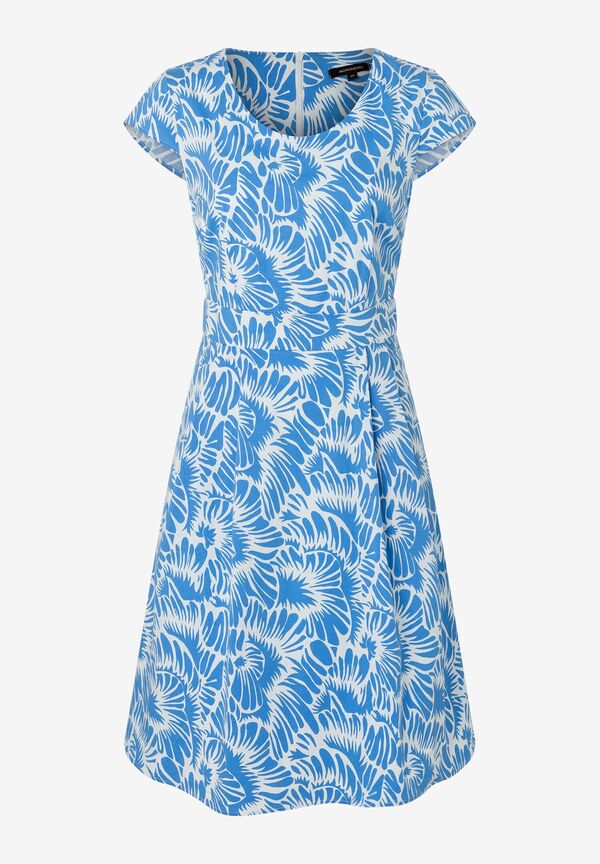 4031664035837 - Printkleid blau weiß Frühjahrs-Kollektion