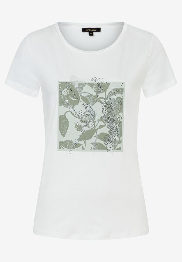 4031664039231 - T-Shirt mit Frontprint und Glitzersteinchen Sommer-Kollektion