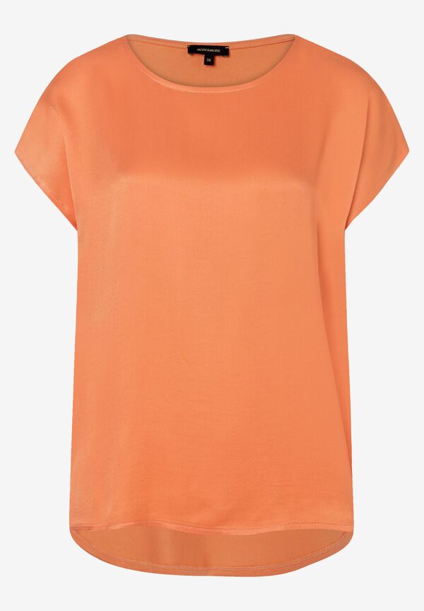 4031664041098 - Shirt mit Satinfront smooth melon Sommer-Kollektion 4031664041098 - Shirt mit Satinfront smooth melon Sommer-Kollektion