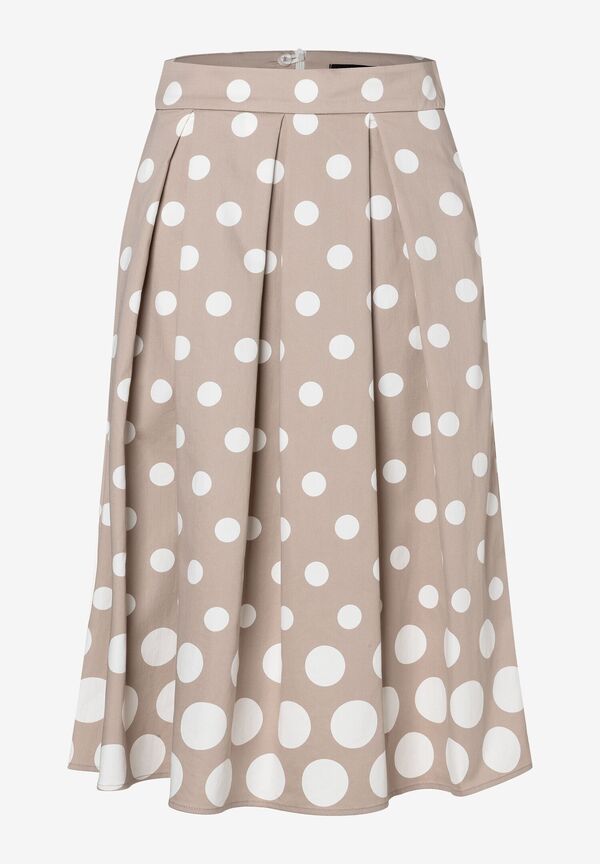 4031664049377 - Tupfenrock taupe weiß
