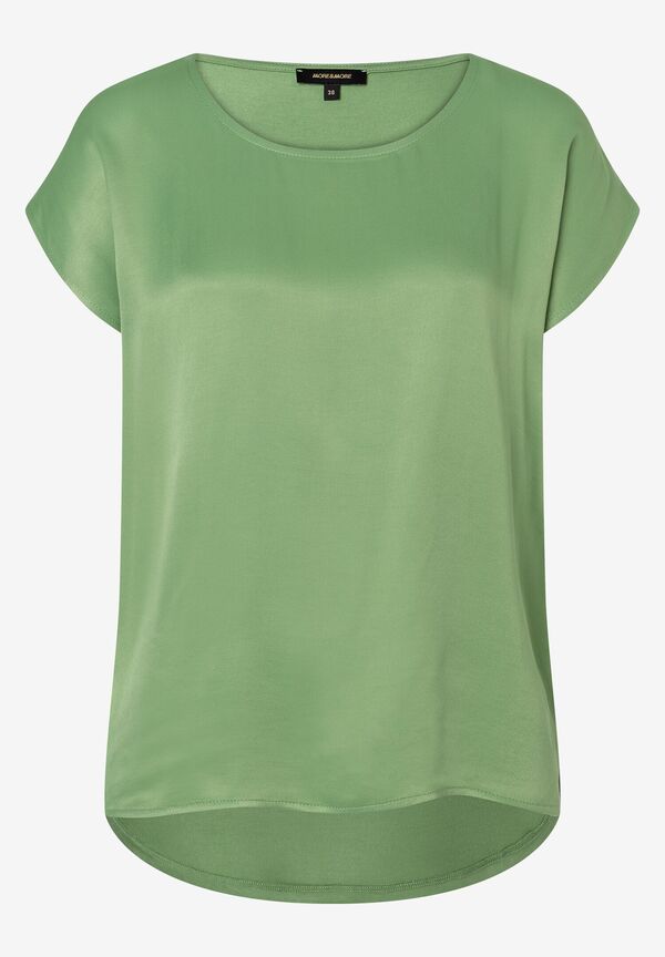 4031664050076 - Shirt mit Satinfront grün Frühjahrs-Kollektion