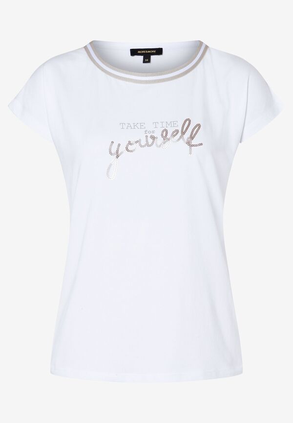 4031664050595 - T-Shirt mit Paillettenschrift Frühjahrs-Kollektion