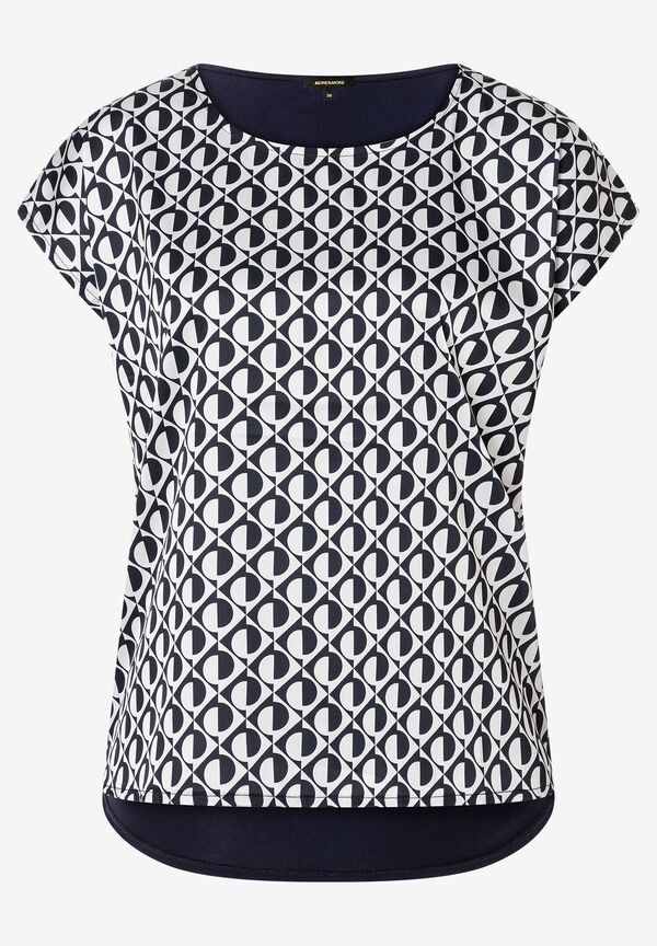 4031664050755 - Blusenshirt grafischer Print Sommer-Kollektion