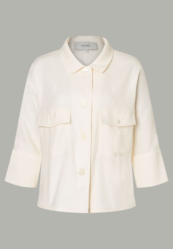 4031664055644 - Blusenjacke ecru MORE