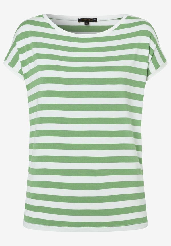 4031664058515 - Streifenshirt grün ecru Frühjahrs-Kollektion