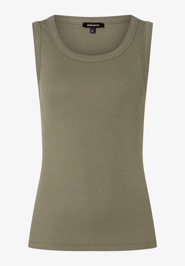 4031664061188 - Rippen-Top tundra olive Sommer-Kollektion 4031664061188 - Rippen-Top tundra olive Sommer-Kollektion