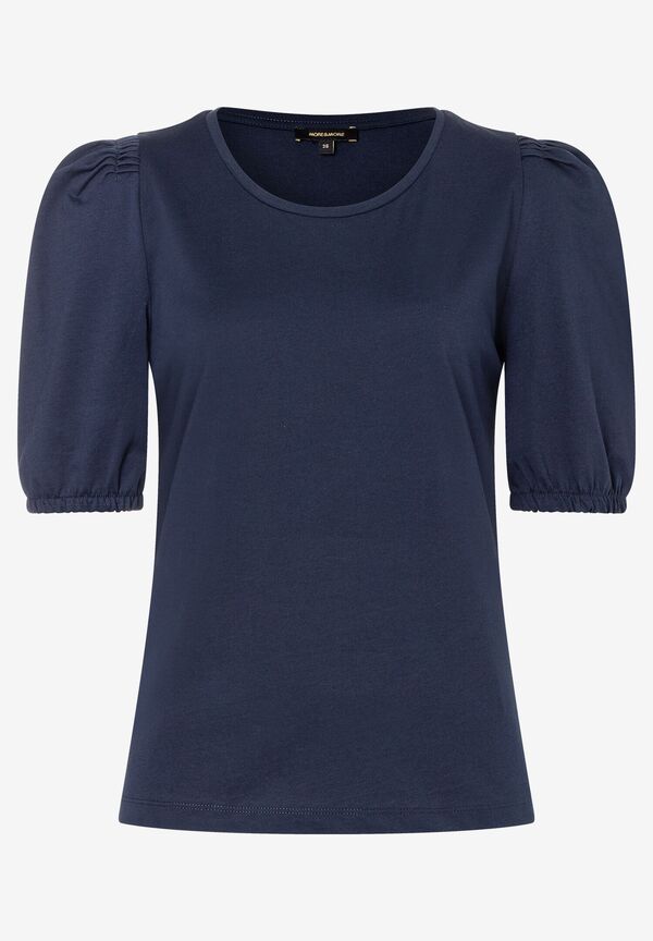 4031664069412 - T-Shirt mit Puffärmeln marine Sommer-Kollektion 4031664069412 - T-Shirt mit Puffärmeln marine Sommer-Kollektion