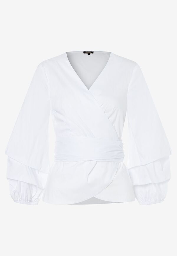 4031664071934 - Wickelbluse weiß Sommer-Kollektion 4031664071934 - Wickelbluse weiß Sommer-Kollektion