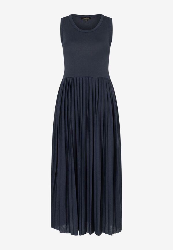 4031664072948 - Jersey-Plisseekleid marine Sommer-Kollektion