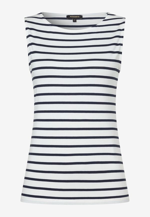 4031664079244 - Streifen-Top ecru marine Frühjahrs-Kollektion