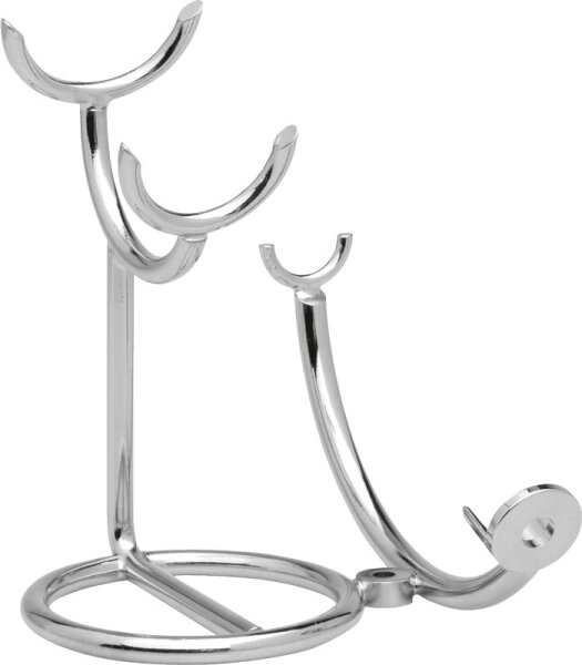 4031683064610 - ERBE Shaving Shop Rasiererhalter Halterung silberfarben schräg groß 1 Stk