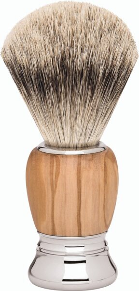 4031683073070 - ERBE Shaving Shop Rasierpinsel Premium Milano Rasierpinsel Silberspitz Olivenholz 1 Stk 4031683073070 - ERBE Shaving Shop Rasierpinsel Premium Milano Rasierpinsel Silberspitz Olivenholz 1 Stk