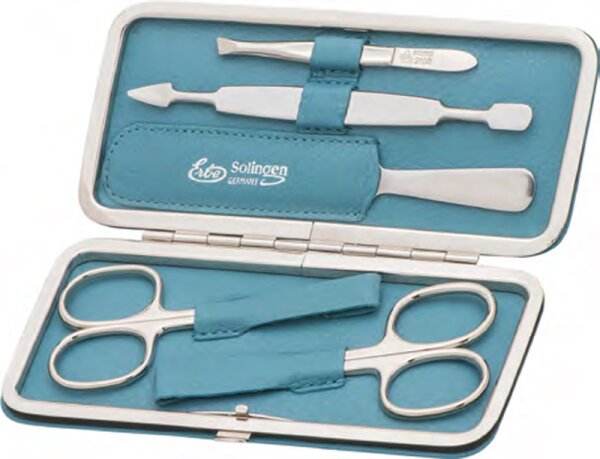 4031683092064 - ERBE Erbe Manicure Etuis Bügeletui 5-teilig Meerblau 1 Stk 4031683092064 - ERBE Erbe Manicure Etuis Bügeletui 5-teilig Meerblau 1 Stk