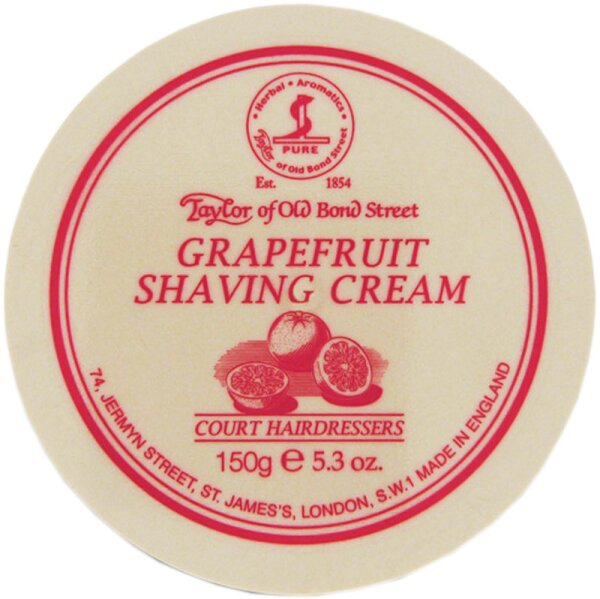 4031683451786 - Grapefruit Shaving Cream Bowl 150 g