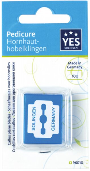 4031683960103 - Hornhauthobelklingen in Blisterverpackung 1 Stk