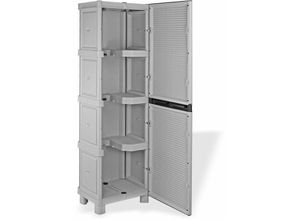 4031765101080 - - Putzmittelschrank Putzschrank Besenschrank Universalschank Keller 50x39x172 cm