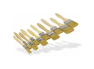 4031765153287 - - Malerpinsel Pinselset 13-63 mm 10 tlg Lasurpinsel Pinsel set Malerbedarf