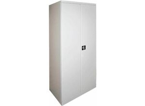 4031765409070 - - Werkzeugschrank Werkstattschrank 2-türig 78x58x192 cm 4 Fachböden ral 7035