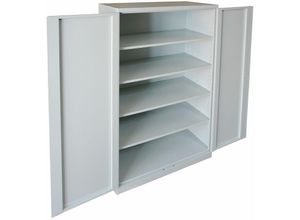 4031765409100 - - Werkzeugschrank Werkstattschrank Metallschrank xxl Schrank 2-türig 110x192x58 cm