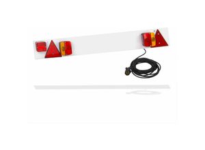 4031765690102 - - Anhängerbeleuchtung 122cm 7-pol 12V Rückleuchten Rücklicht Lichtleiste Anhänger