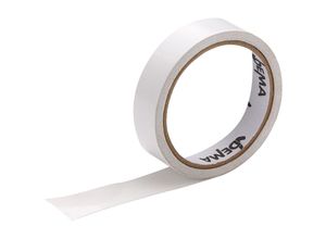 4031765807050 - - Doppelseitiges Klebeband Abklebeband Tape 24 mm x 10 m weiß universal