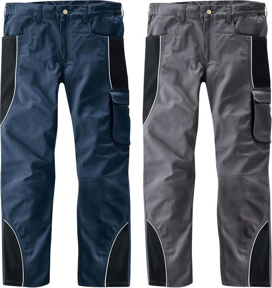 4031973087442 - Bundhose mit reflektierender Paspelierung Farbe navy schwarz Größe 48