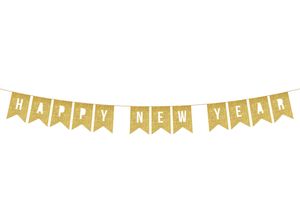 4032037589438 - Girlande HAPPY NEW YEAR (L 420 cm)