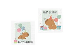 4032037884885 - Servietten CAPYBARA