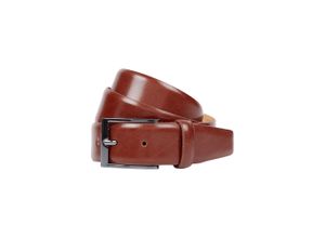 4032057297979 - Ledergürtel mit Dornschließe in Chrom-Optik