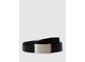 4032057304561 - Ledergürtel mit Pinschließe in metallic Modell KOPPEL