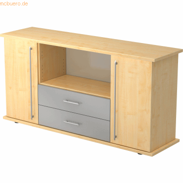 4032062005125 - Sideboard SB 2OH 2 Schübe BxTxH 1661x448x84cm Griff RE Ah