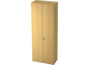 4032062022351 - eurokraft pro Garderobenschrank 2 Fachböden 1 Kleiderstange Buche Buche 4032062022351 - eurokraft pro Garderobenschrank 2 Fachböden 1 Kleiderstange Buche Buche