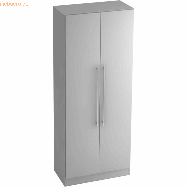 4032062127674 - PRO SIGNA G 7200 RE - Grau 5 OH Garderobenschrank Relinggriff Kunststoff