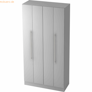 4032062127957 - PRO SIGNA G 7400 RE - Grau 5 OH Falttürenschrank Relinggriff Kunststoff 4032062127957 - PRO SIGNA G 7400 RE - Grau 5 OH Falttürenschrank Relinggriff Kunststoff