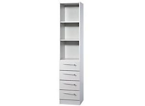 4032062129302 - PRO SIGNA G 7600 SG - Grau 5 OH Schrank mit 4 Schüben Streifengriff Kunststoff