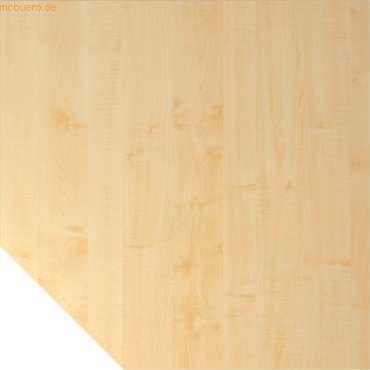 4032062137123 - HAMMERBACHER Verbindungsplatte höhenverstellbar VLT12 ahorn weiß Trapezform 1200 x 800 x 655 - 825 cm