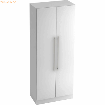 4032062146897 - PRO SIGNA G 7200 RE - Weiß 5 OH Garderobenschrank Relinggriff Kunststoff