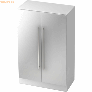 4032062155141 - PRO SIGNA G 7550 RE - 3 OH Schrank Relinggriff Kunststoff Weiß Silber