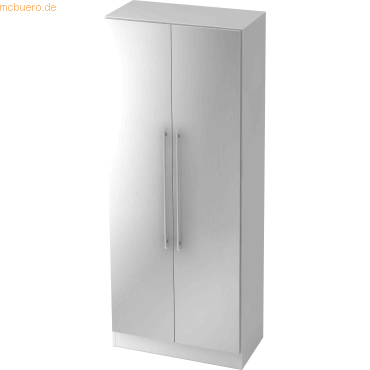 4032062155189 - PRO SIGNA G 7100 RE - 5 OH Schrank Relinggriff Kunststoff Weiß Silber